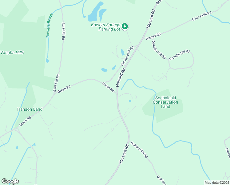 map of restaurants, bars, coffee shops, grocery stores, and more near 308 Harvard Road in Bolton