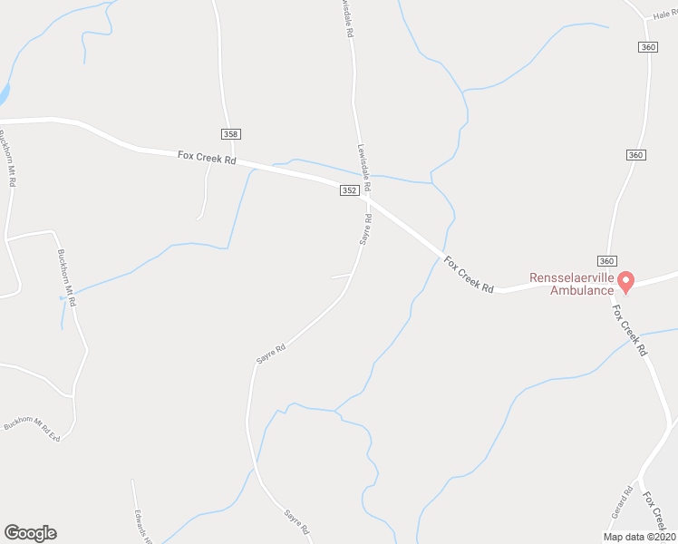 map of restaurants, bars, coffee shops, grocery stores, and more near 391 Sayre Road in Medusa