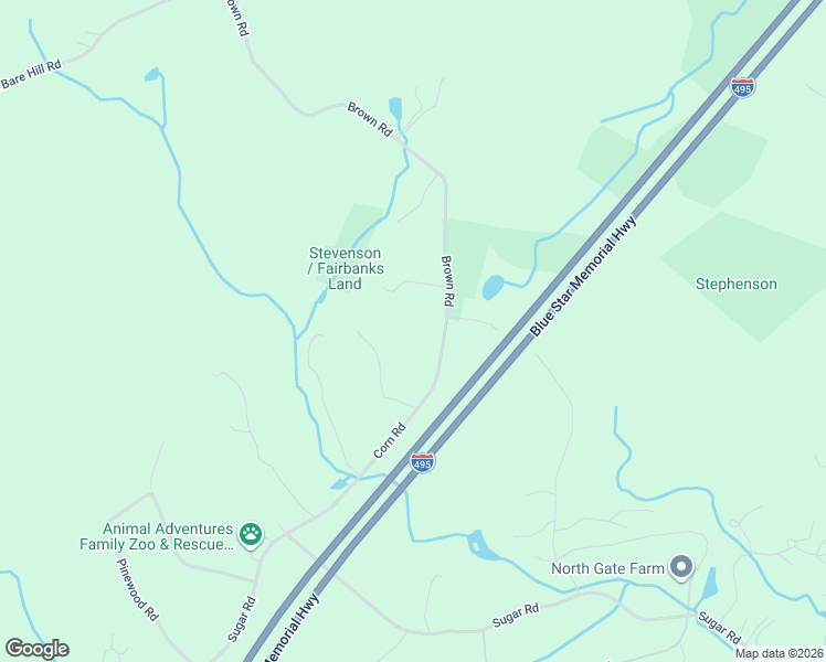 map of restaurants, bars, coffee shops, grocery stores, and more near 98 Brown Road in Harvard