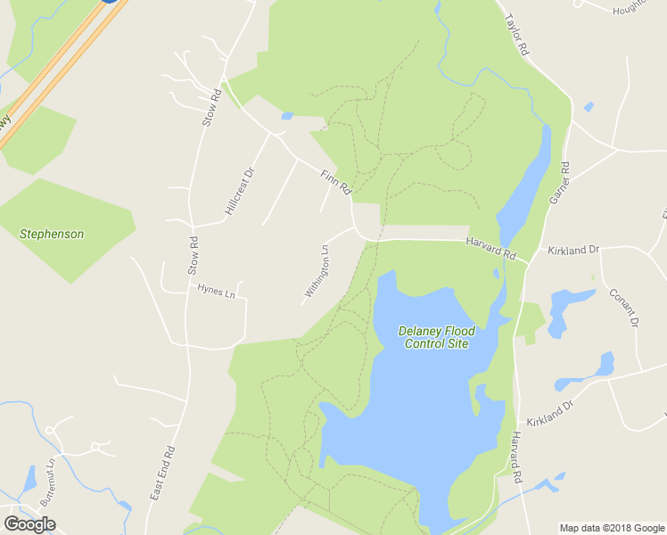 map of restaurants, bars, coffee shops, grocery stores, and more near 15 Withington Lane in Harvard