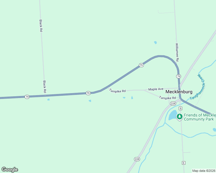 map of restaurants, bars, coffee shops, grocery stores, and more near 5927 New York 79 in Trumansburg