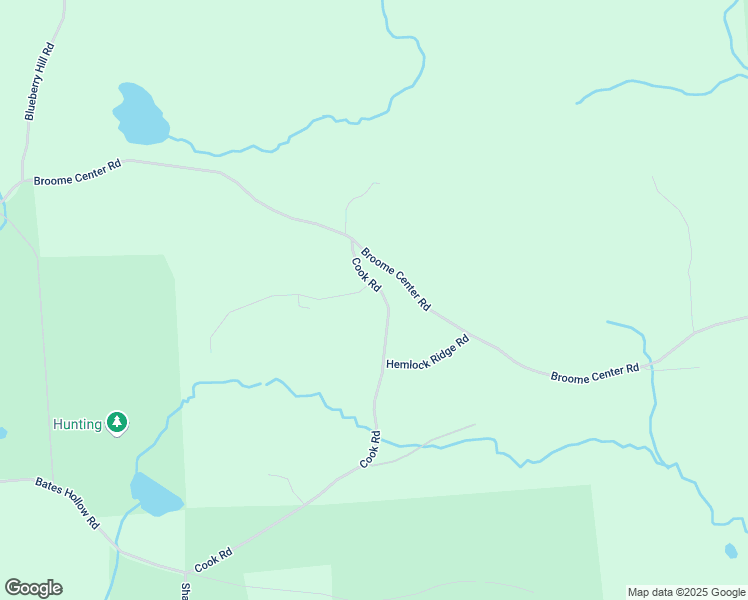 map of restaurants, bars, coffee shops, grocery stores, and more near 671 Cook Road in Schoharie County