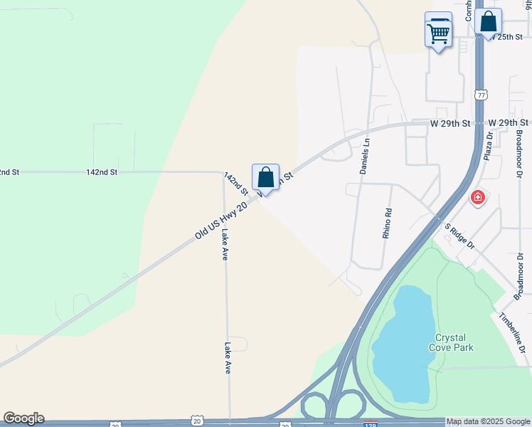 map of restaurants, bars, coffee shops, grocery stores, and more near in South Sioux City