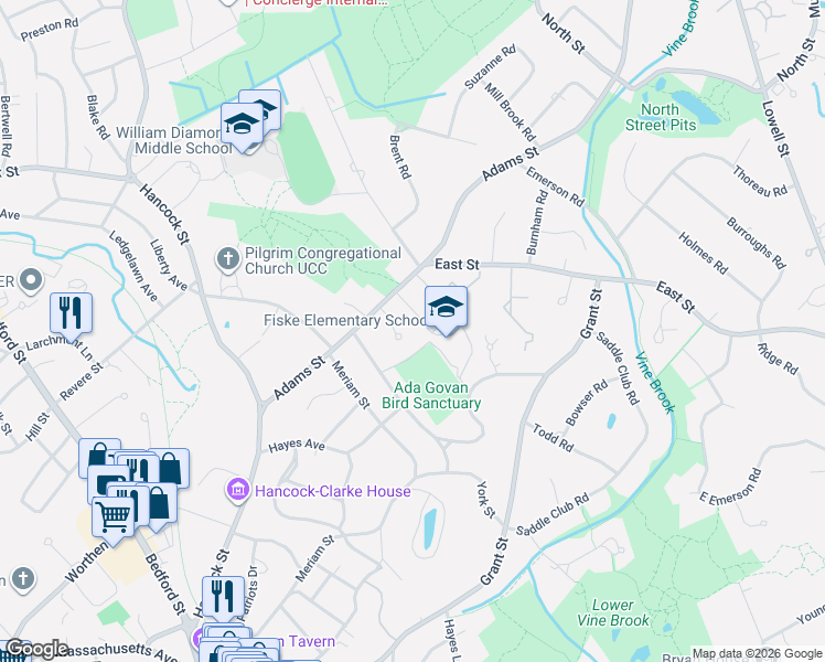 map of restaurants, bars, coffee shops, grocery stores, and more near 8 Porter Lane in Lexington