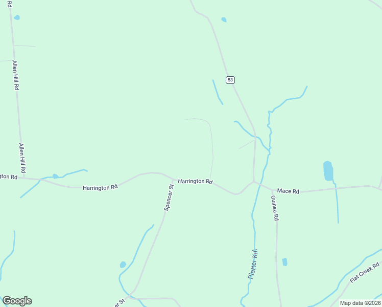 map of restaurants, bars, coffee shops, grocery stores, and more near 463 Harrington Road in Gilboa