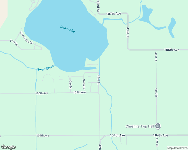 map of restaurants, bars, coffee shops, grocery stores, and more near 4212 South Shore Drive in Allegan