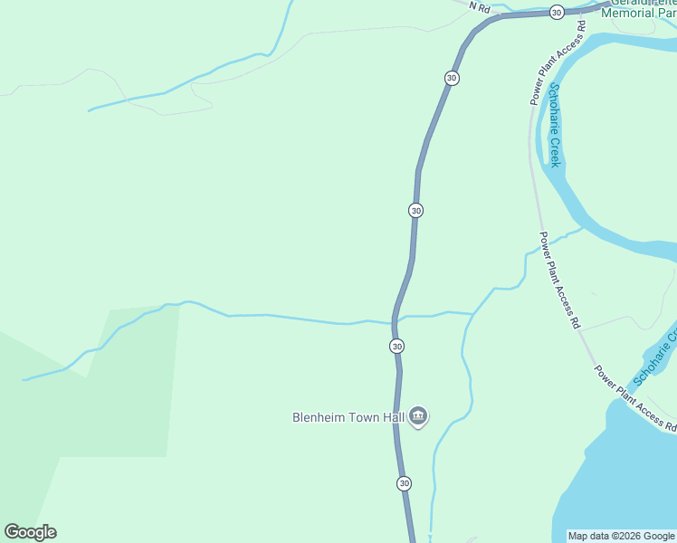 map of restaurants, bars, coffee shops, grocery stores, and more near 169 Tae Kwon Road in North Blenheim