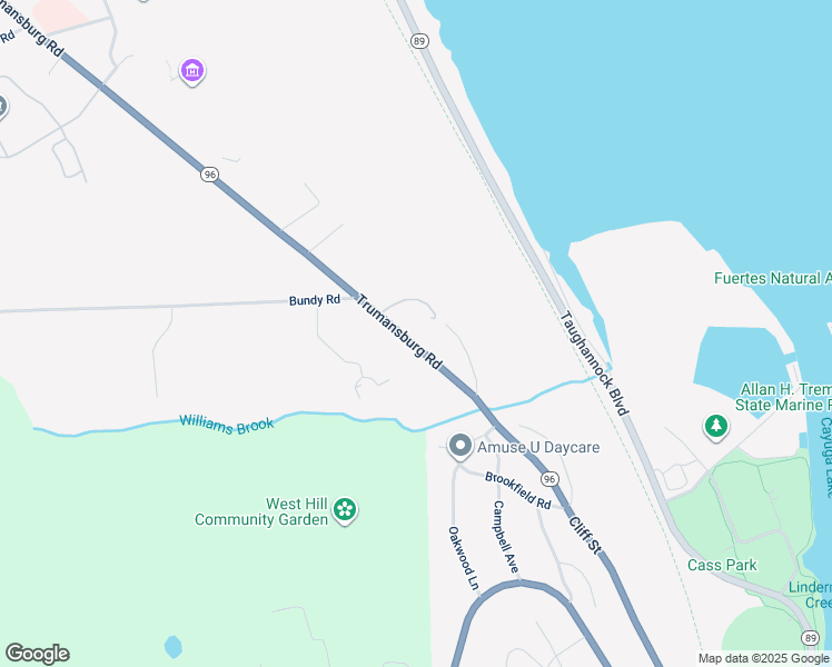 map of restaurants, bars, coffee shops, grocery stores, and more near 1137 Trumansburg Road in Ithaca