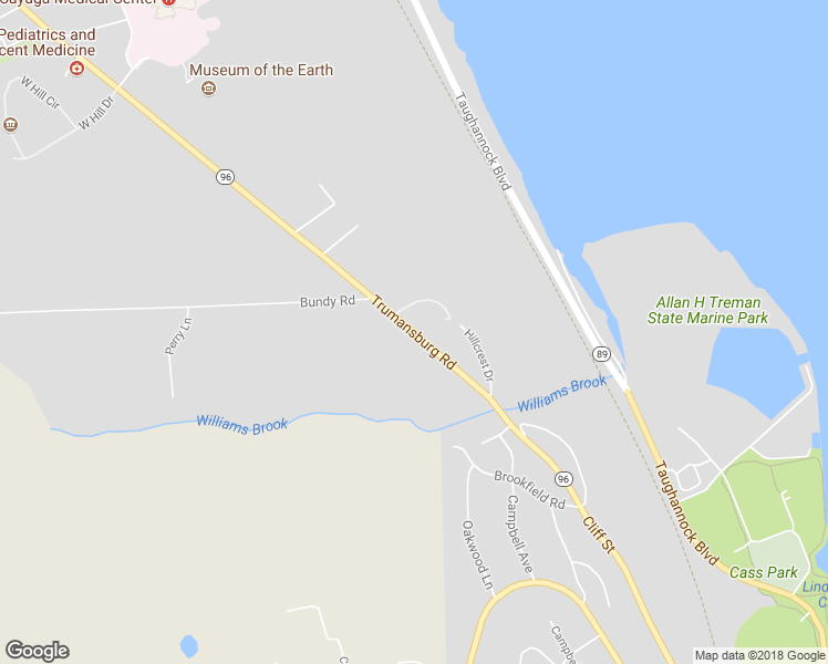 map of restaurants, bars, coffee shops, grocery stores, and more near 1139 Trumansburg Road in Ithaca