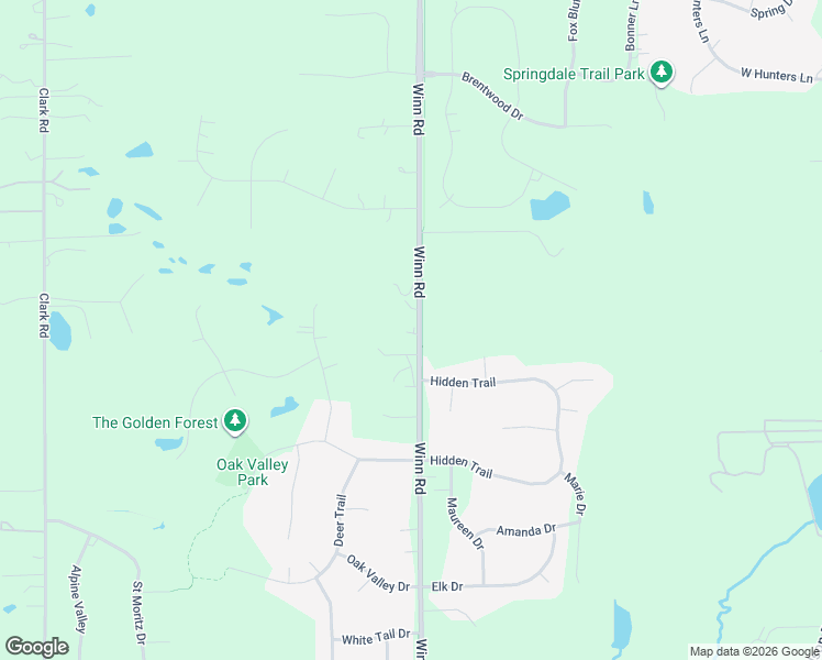map of restaurants, bars, coffee shops, grocery stores, and more near 2522 Hidden Trail in Spring Grove