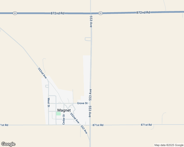 map of restaurants, bars, coffee shops, grocery stores, and more near in Magnet