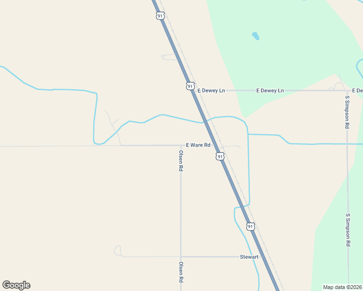 map of restaurants, bars, coffee shops, grocery stores, and more near 3879 East Ware Road in Downey