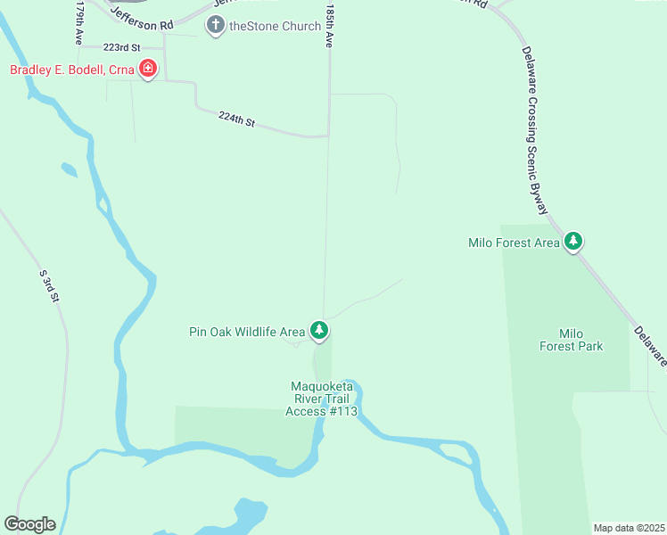 map of restaurants, bars, coffee shops, grocery stores, and more near 2268 185th Avenue in Manchester