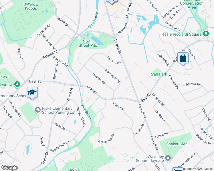 map of restaurants, bars, coffee shops, grocery stores, and more near 6 Holmes Road in Lexington