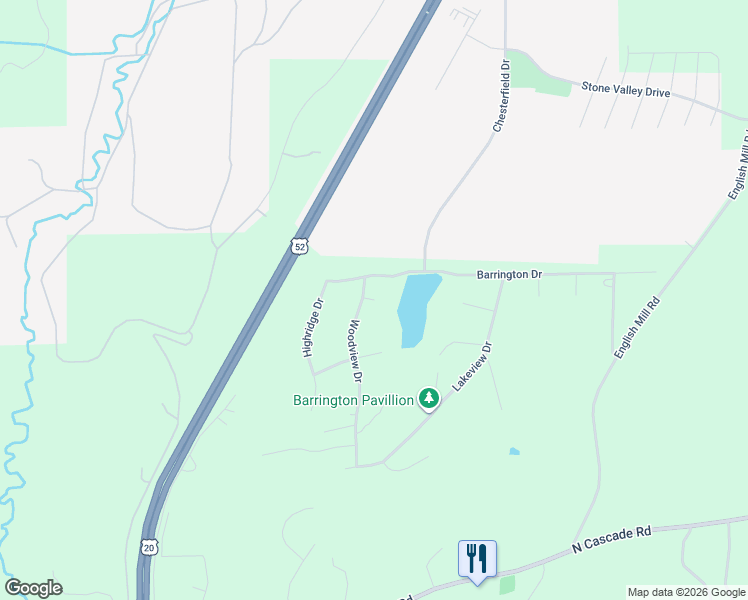 map of restaurants, bars, coffee shops, grocery stores, and more near 14398 Lakeside Circle in Dubuque