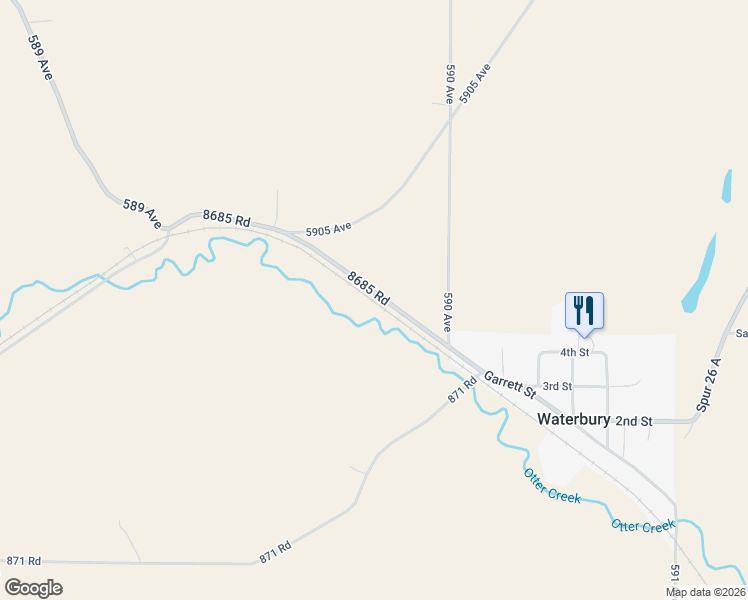 map of restaurants, bars, coffee shops, grocery stores, and more near in Waterbury