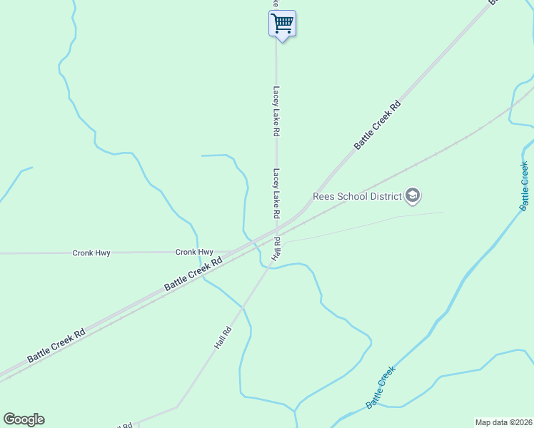map of restaurants, bars, coffee shops, grocery stores, and more near 7362 Lacey Lake Road in Bellevue