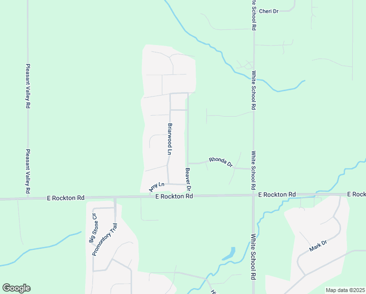 map of restaurants, bars, coffee shops, grocery stores, and more near 13720 Beaver Drive in Roscoe
