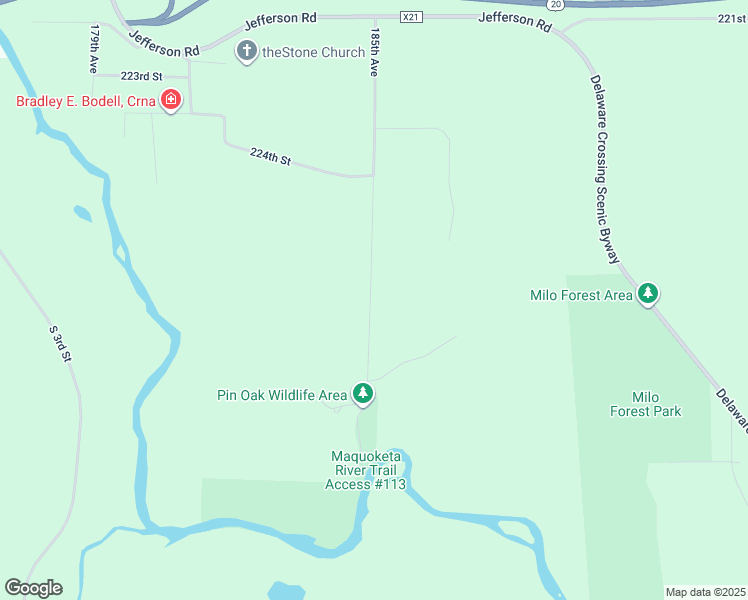 map of restaurants, bars, coffee shops, grocery stores, and more near 2268 185th Avenue in Manchester