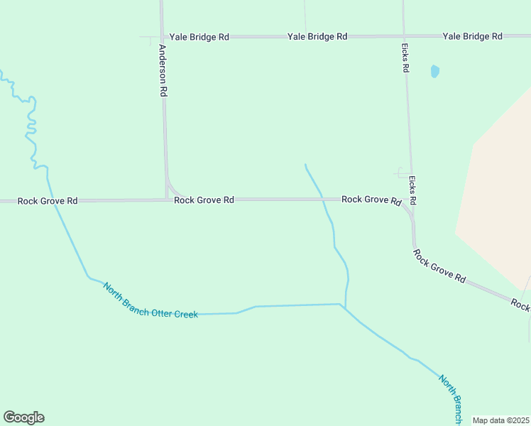 map of restaurants, bars, coffee shops, grocery stores, and more near 16450 Rock Grove Road in Durand