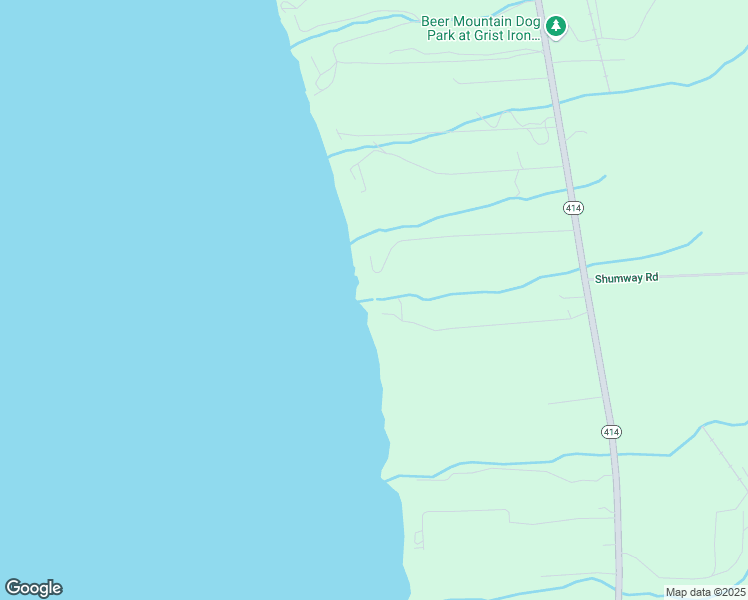 map of restaurants, bars, coffee shops, grocery stores, and more near 4710 Willow Point Road in Burdett