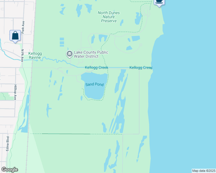 map of restaurants, bars, coffee shops, grocery stores, and more near 8992 West Winthrop Court in Zion