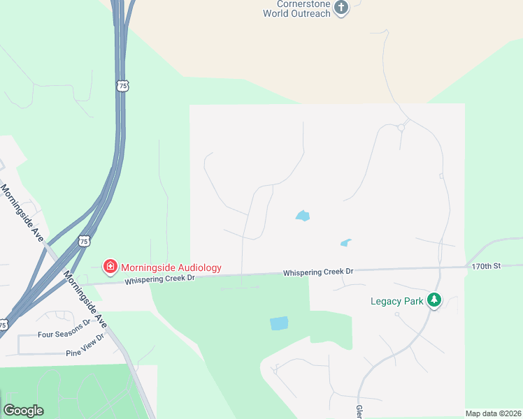 map of restaurants, bars, coffee shops, grocery stores, and more near 6453 Mickelson Street in Sioux City