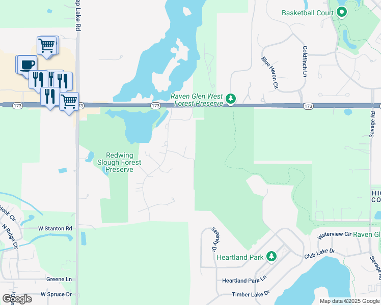 map of restaurants, bars, coffee shops, grocery stores, and more near 791 Hanley Drive in Antioch