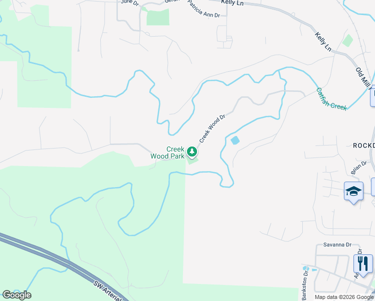map of restaurants, bars, coffee shops, grocery stores, and more near 1797 Creek Wood Drive in Dubuque