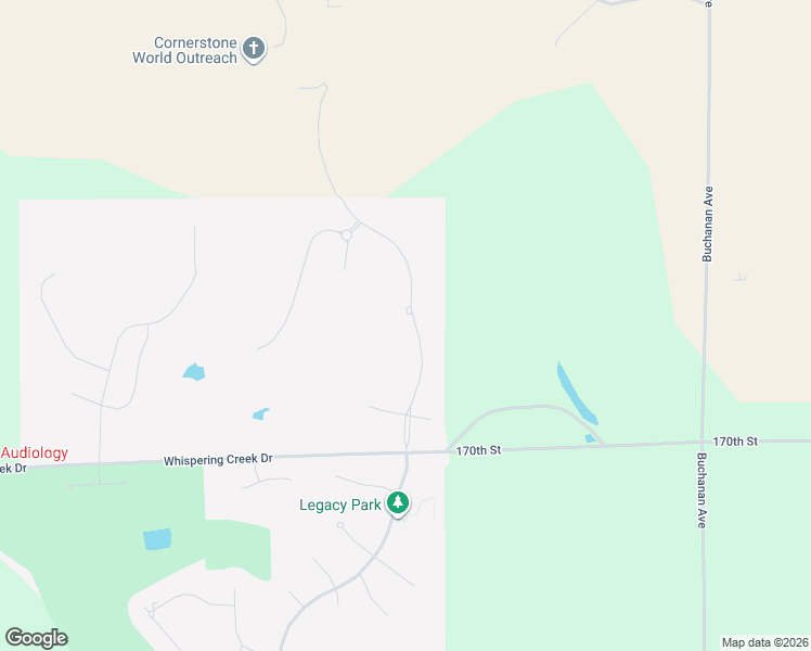 map of restaurants, bars, coffee shops, grocery stores, and more near Glen Ellen Road in Sioux City