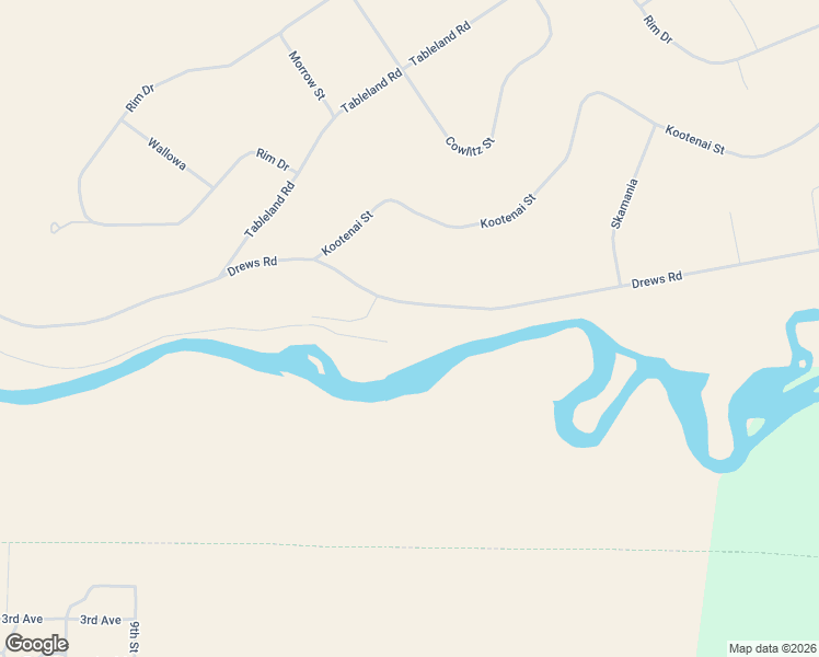 map of restaurants, bars, coffee shops, grocery stores, and more near 25016 Drews Road in Chiloquin