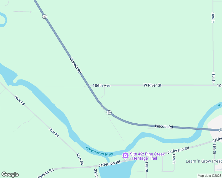 map of restaurants, bars, coffee shops, grocery stores, and more near 1961 106th Avenue in Otsego