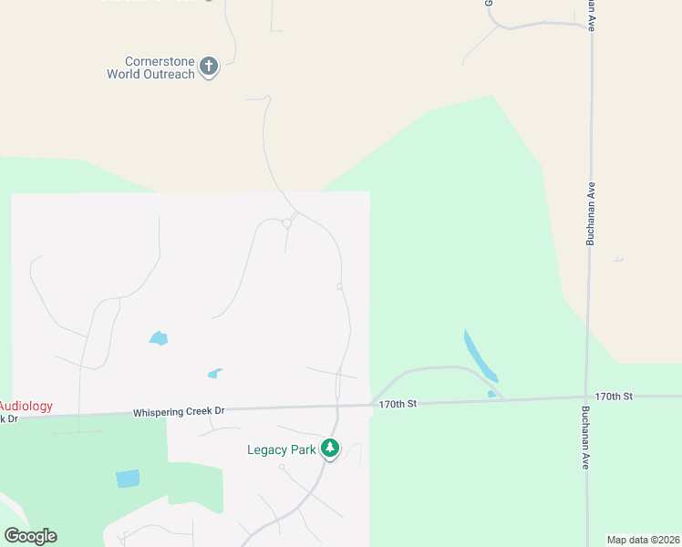 map of restaurants, bars, coffee shops, grocery stores, and more near Glen Ellen Road in Sioux City