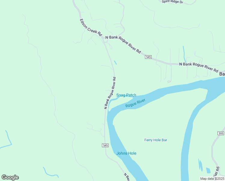 map of restaurants, bars, coffee shops, grocery stores, and more near 95117 North Bank Rogue River Road in Gold Beach