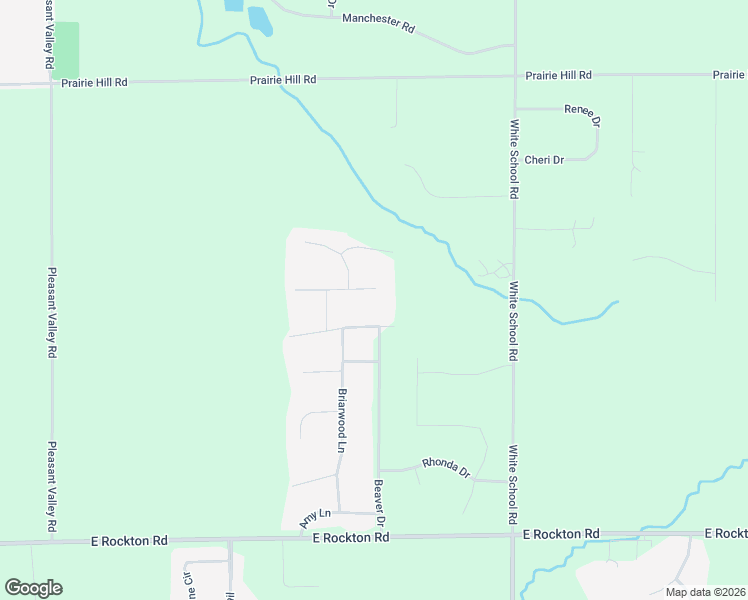 map of restaurants, bars, coffee shops, grocery stores, and more near 7699 Cherry Hill Drive in Roscoe