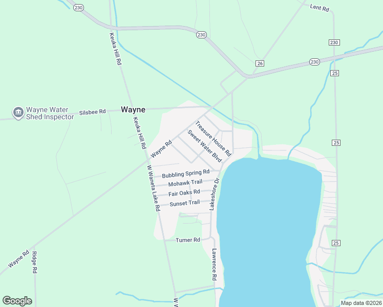 map of restaurants, bars, coffee shops, grocery stores, and more near 9590 Way Mandalay Road in Hammondsport