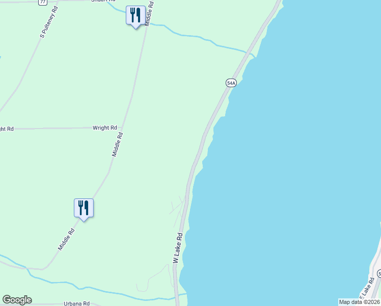 map of restaurants, bars, coffee shops, grocery stores, and more near 11495 West Lake Road in Hammondsport