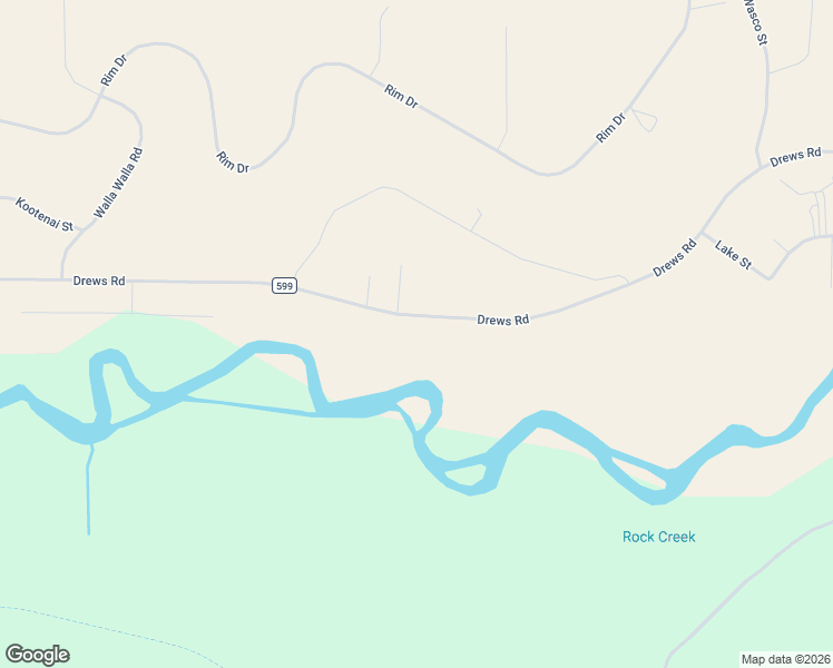 map of restaurants, bars, coffee shops, grocery stores, and more near 26811 Lassen Road in Sprague River