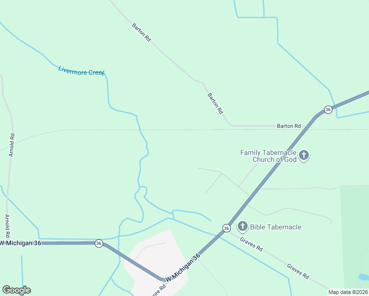 map of restaurants, bars, coffee shops, grocery stores, and more near 15828 Dream Catcher in Pinckney