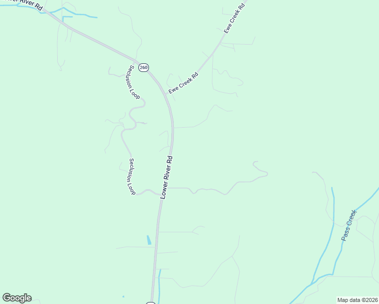 map of restaurants, bars, coffee shops, grocery stores, and more near 9666 Lower River Road in Grants Pass