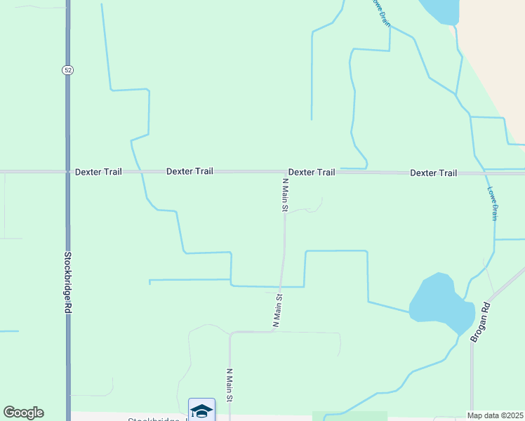 map of restaurants, bars, coffee shops, grocery stores, and more near 4201 Dexter Trail in Stockbridge
