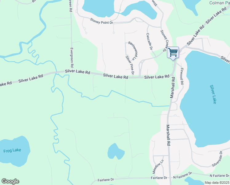 map of restaurants, bars, coffee shops, grocery stores, and more near 10666 Silver Lake Road in South Lyon