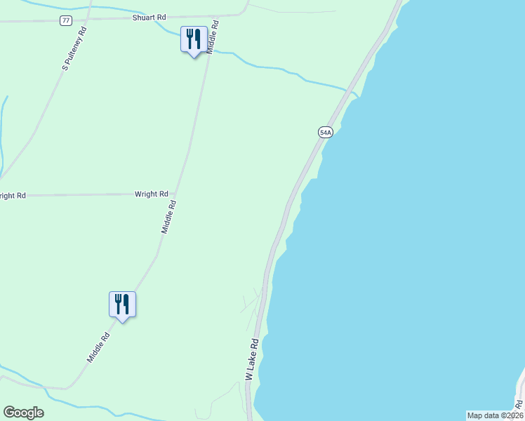 map of restaurants, bars, coffee shops, grocery stores, and more near 11495 W Lake Rd in Hammondsport