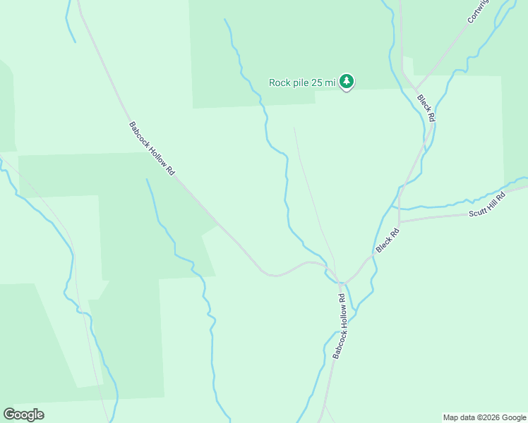 map of restaurants, bars, coffee shops, grocery stores, and more near 1258 Babcock Hollow Road in Marathon