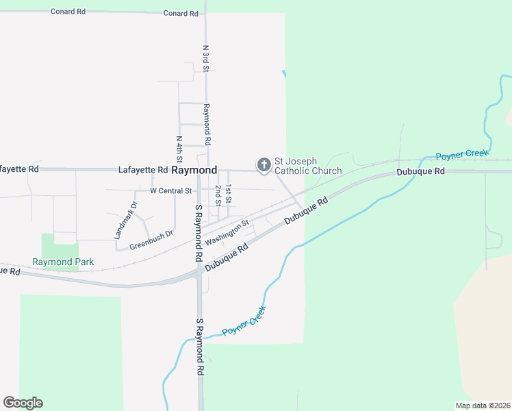 map of restaurants, bars, coffee shops, grocery stores, and more near in Raymond