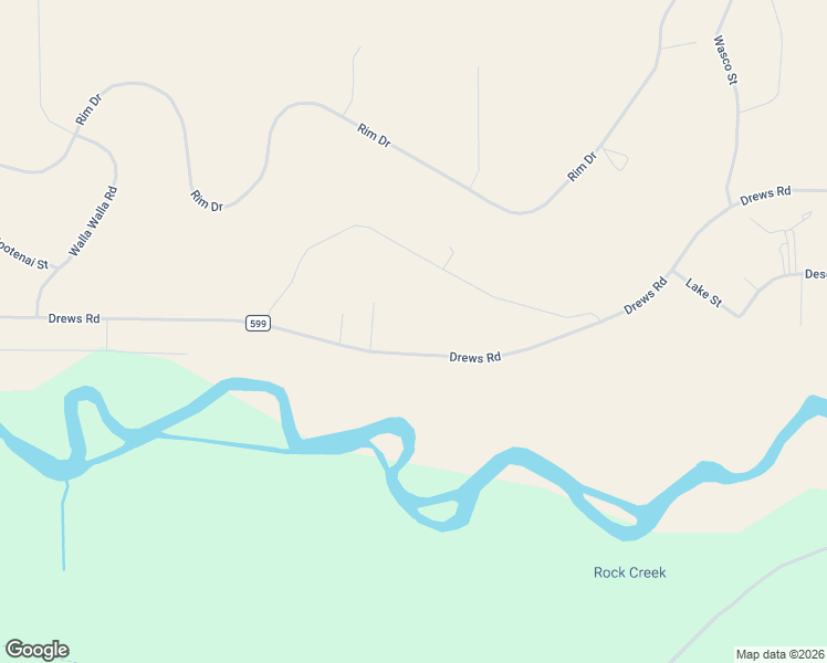 map of restaurants, bars, coffee shops, grocery stores, and more near 30325 Drews Road in Chiloquin