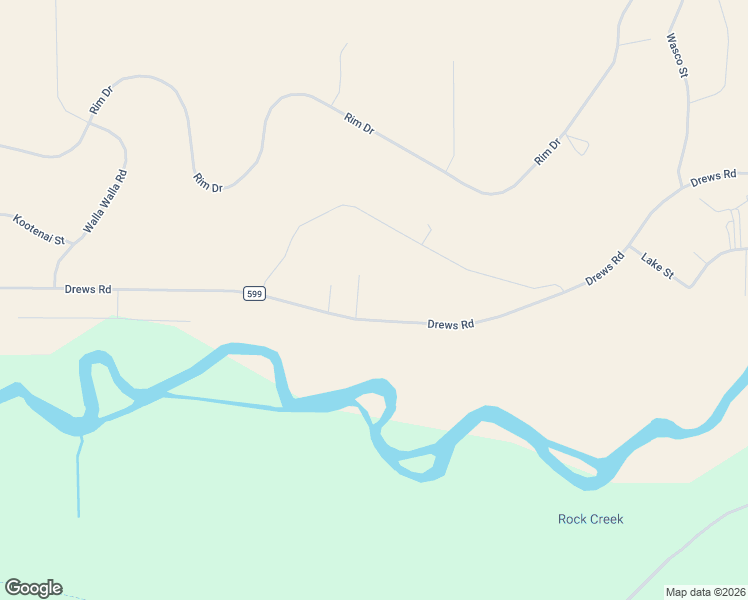 map of restaurants, bars, coffee shops, grocery stores, and more near 26811 Lassen Road in Sprague River