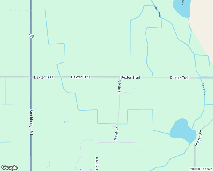 map of restaurants, bars, coffee shops, grocery stores, and more near 4201 Dexter Trail in Stockbridge