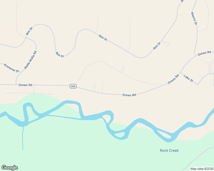 map of restaurants, bars, coffee shops, grocery stores, and more near 26817 Lassen Road in Sprague River
