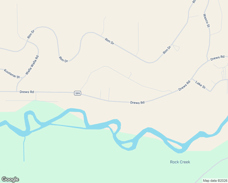 map of restaurants, bars, coffee shops, grocery stores, and more near 26817 Lassen Road in Sprague River